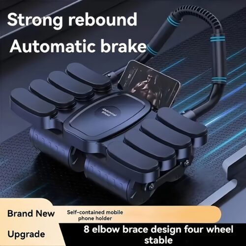 1pc Eight-Elbow Ab Wheel