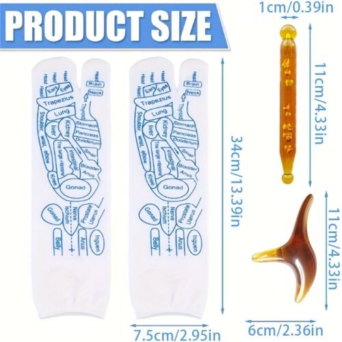 Massage Socks with 2 Tools